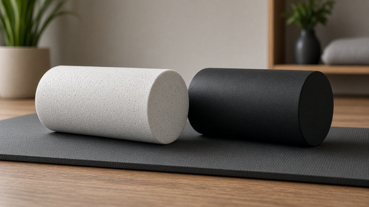Densité du foam roller : souple, moyen ou ferme ?