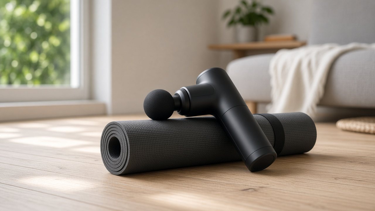 Pistolet de massage et accessoires de récupération