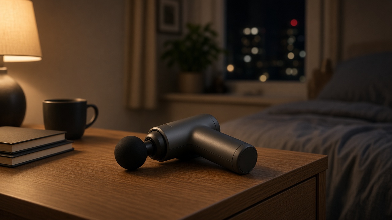 Pistolet de massage en appartement : le bruit, vrai sujet