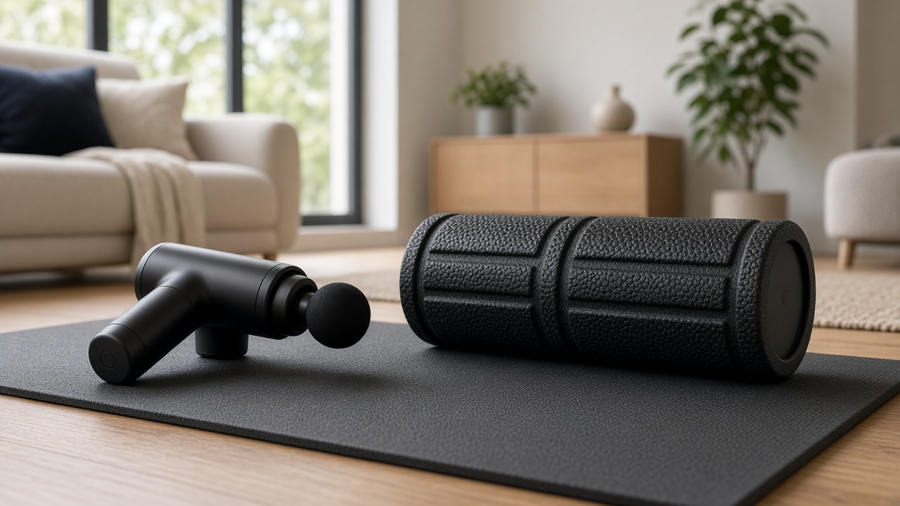 Pistolet de massage vs foam roller : que choisir ?